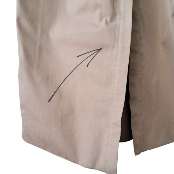 BURBERRY Vintage Men's Tan Trench Coat w/ Removable Wool Liner 40 Long *flaws - Picture 15 of 15